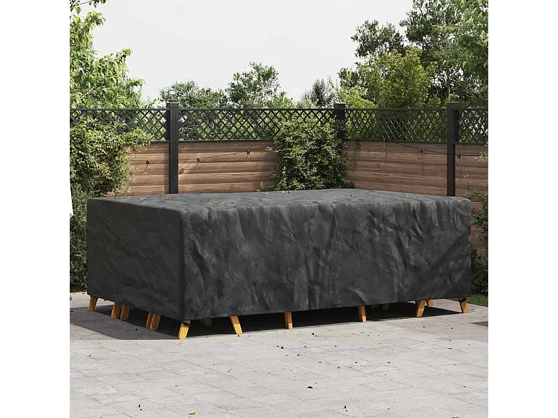 Buitenmeubelhoes Zwart 300 x 200 x 90 cm 600D