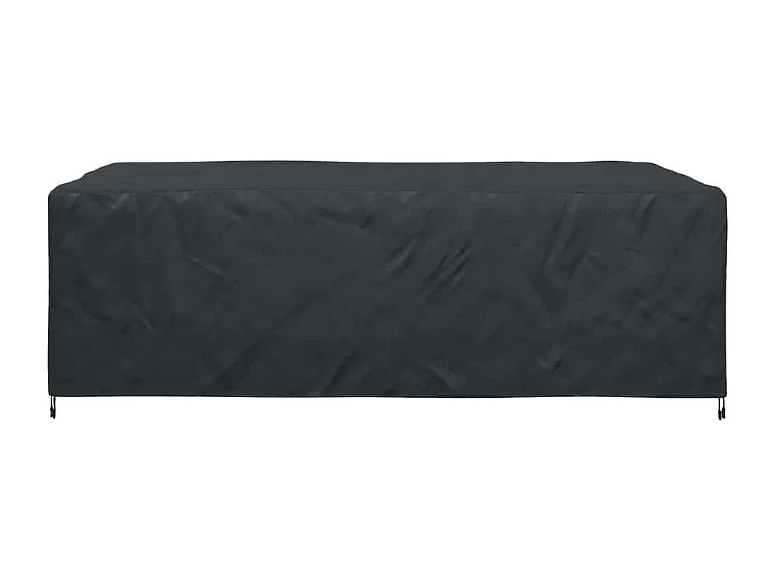 Copertura per mobili da esterno Nero 300 x 200 x 90 cm 600D