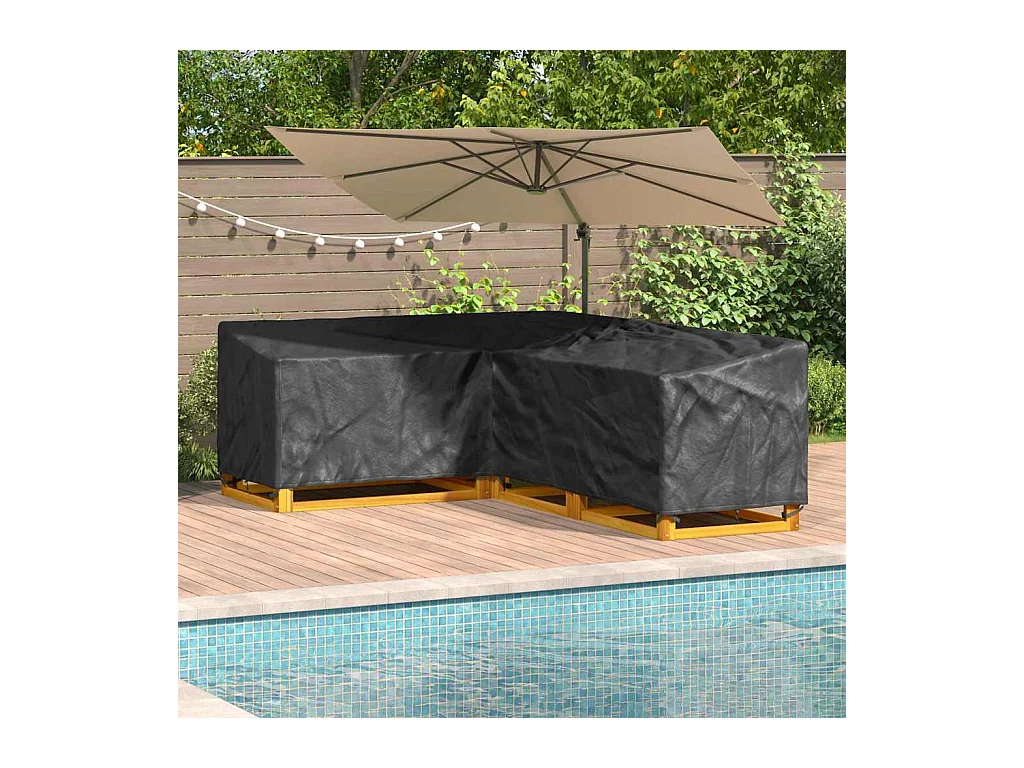 Funda para muebles de exterior 250 x 180 x 80 cm