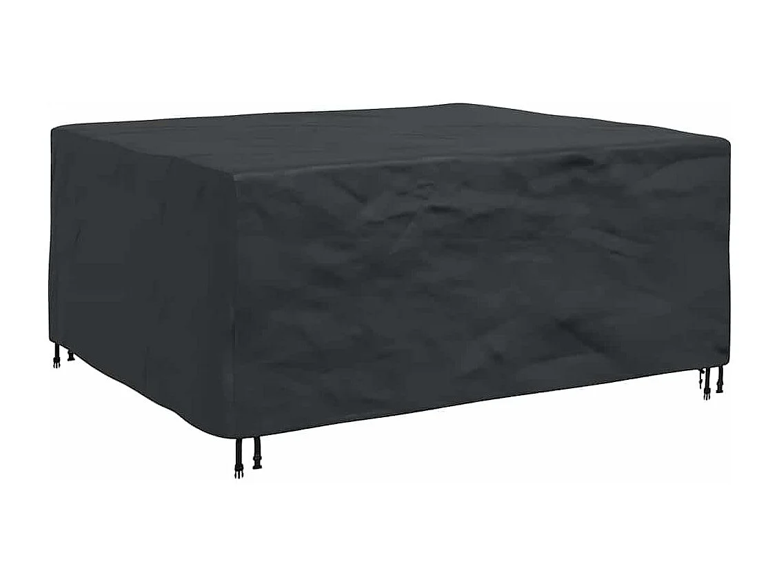 Housse pour mobilier d'extérieur Noir 200 x 150 x 85 cm 600D