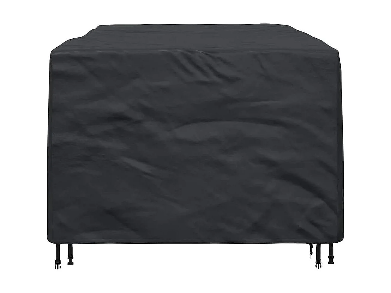 Funda para muebles de exterior negra 143 x 225 x 90 cm 420D