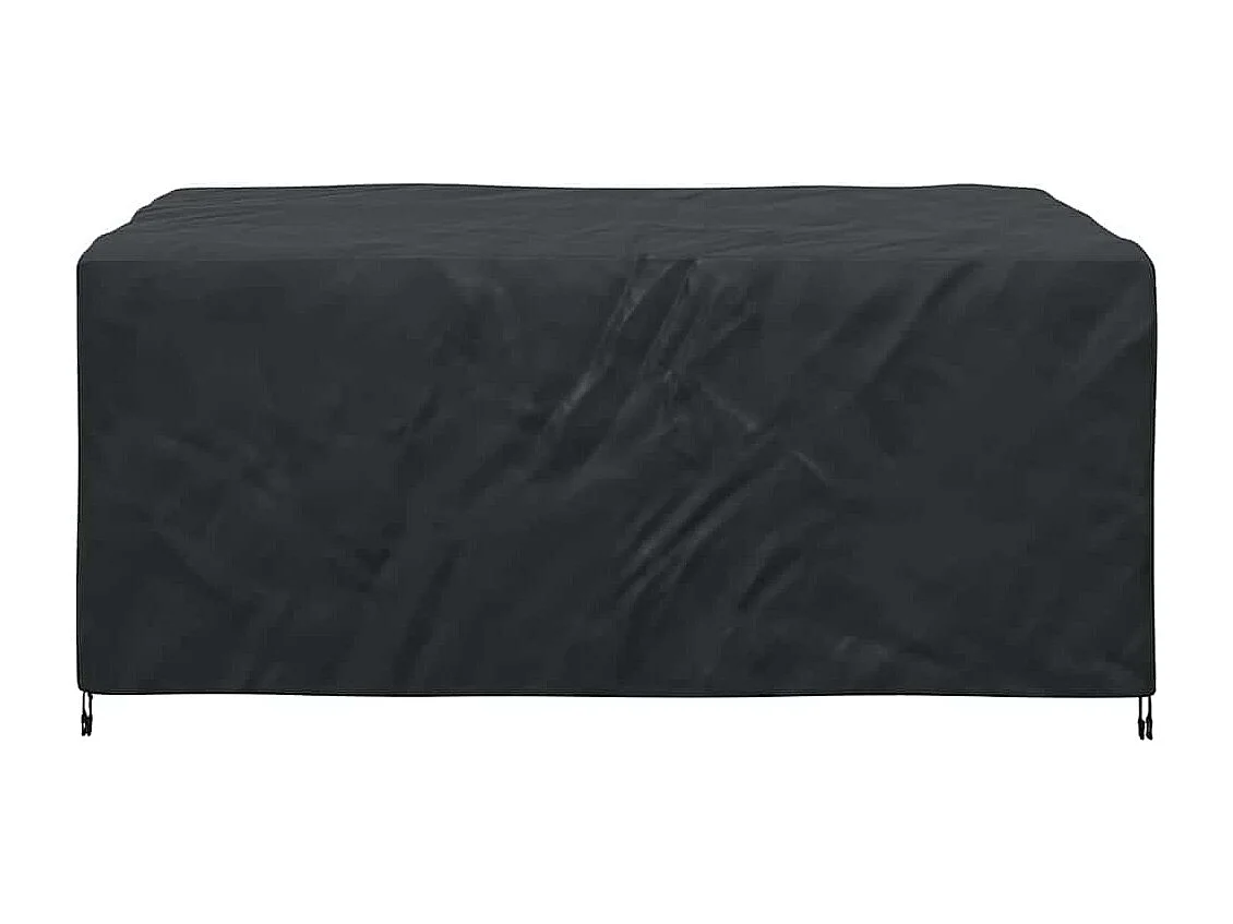 Funda para muebles de exterior negra 143 x 225 x 90 cm 420D