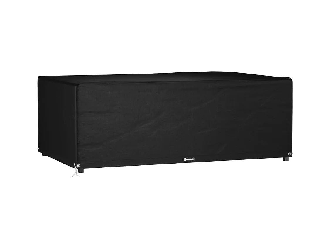 Gartenmöbelabdeckung 12 Ösen 213x132x75cm rechteckig