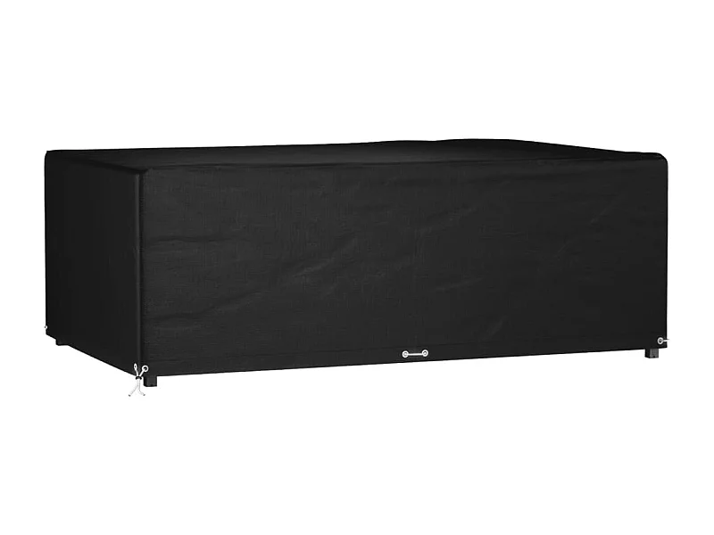 Copertura per mobili da giardino 12 occhielli 213x132x75cm rettangolare
