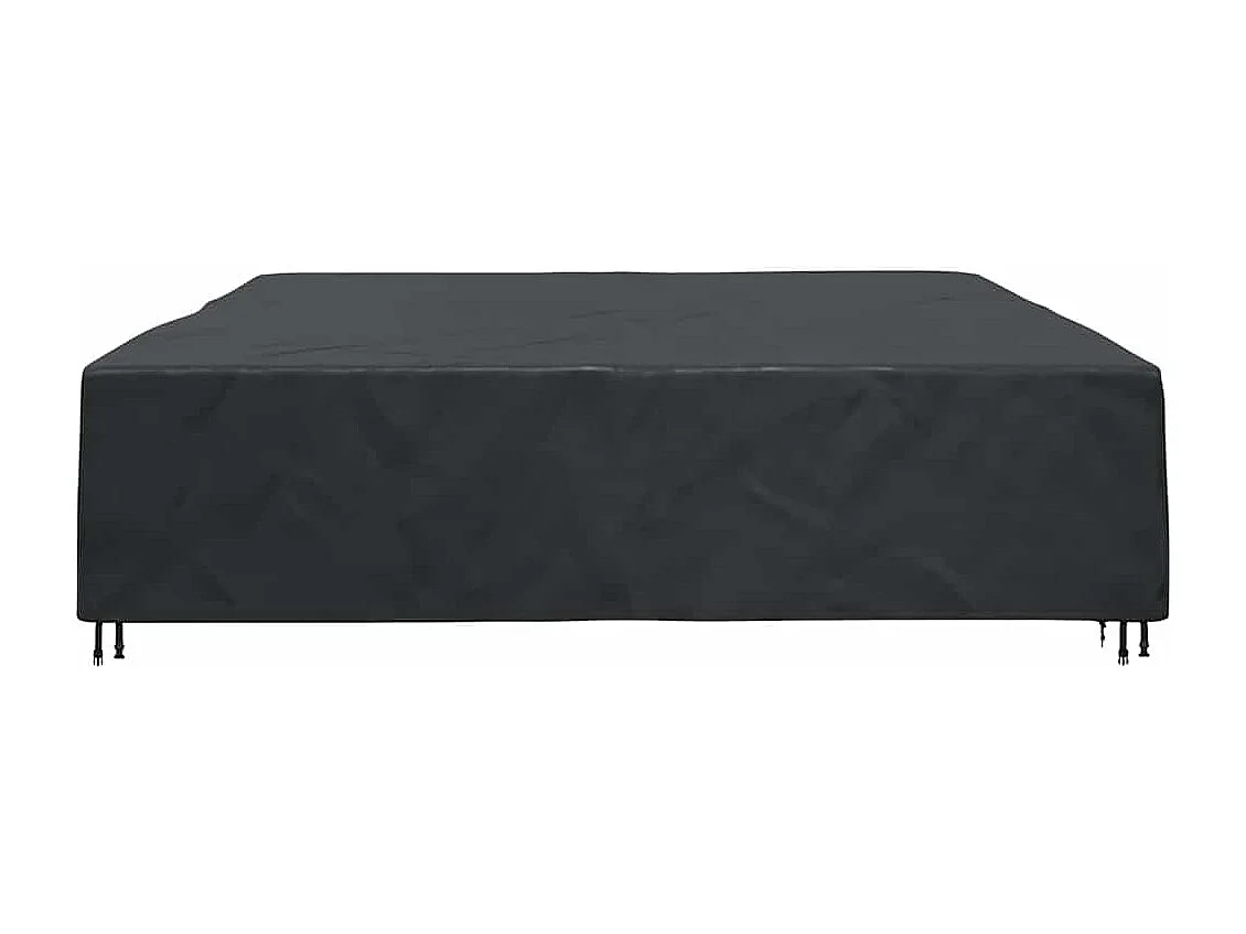 Housse pour mobilier d'extérieur Noir 400 x 300 x 70 cm 210D