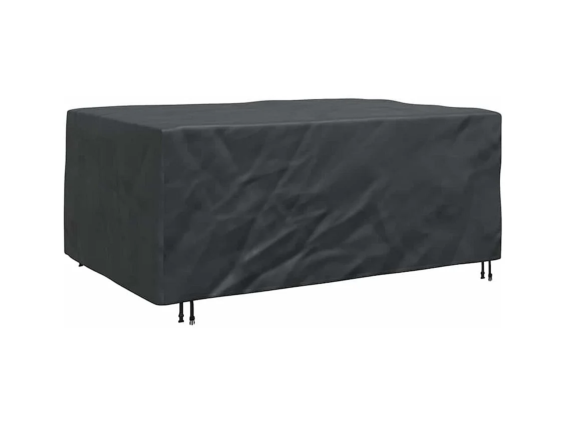 Housse pour mobilier d'extérieur Noir 230 x 165 x 80 cm 420D