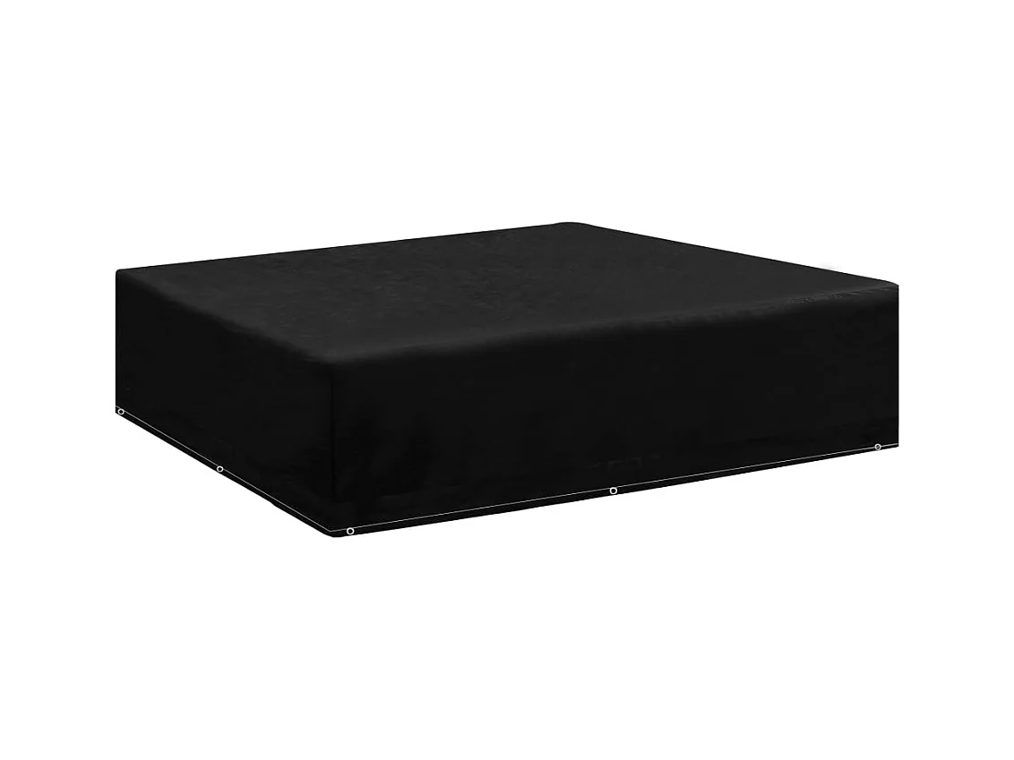 Funda para muebles de jardín con 8 ojales 200x200x70 cm