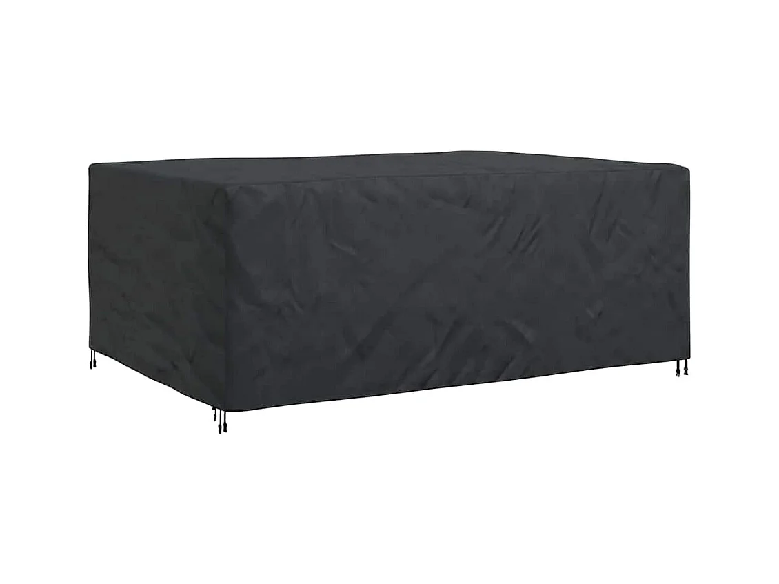 Housse pour mobilier d'extérieur Noir 280 x 204 x 106 cm 210D