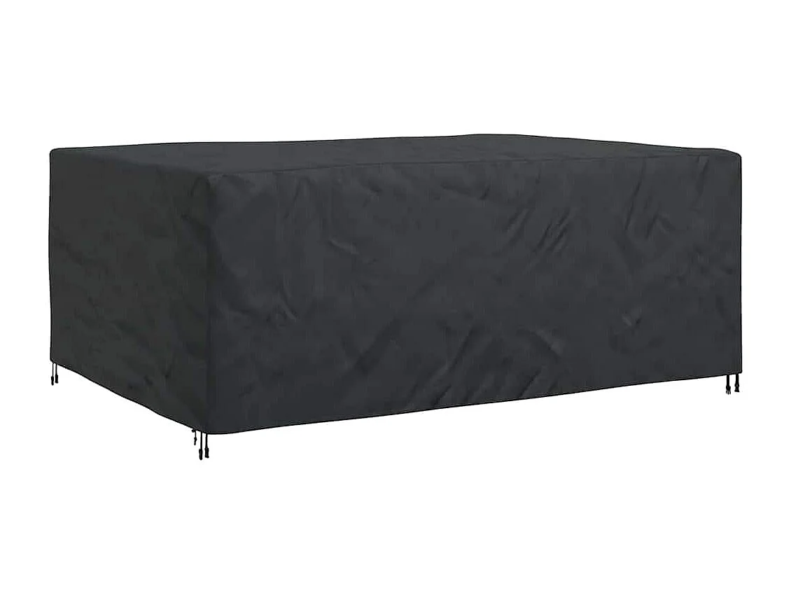 Housse pour mobilier d'extérieur Noir 280 x 204 x 106 cm 210D