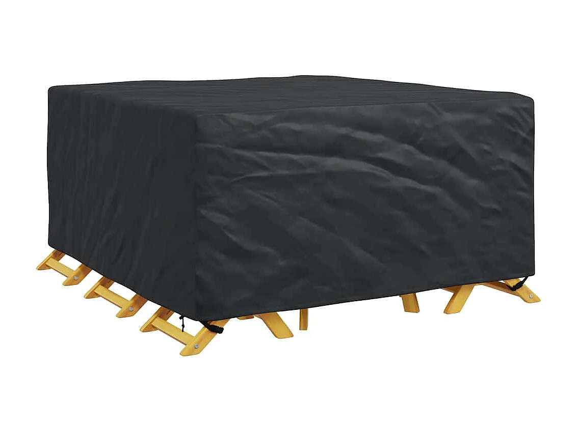 Tuinmeubelhoes Zwart 180 x 190 x 85 cm 420D