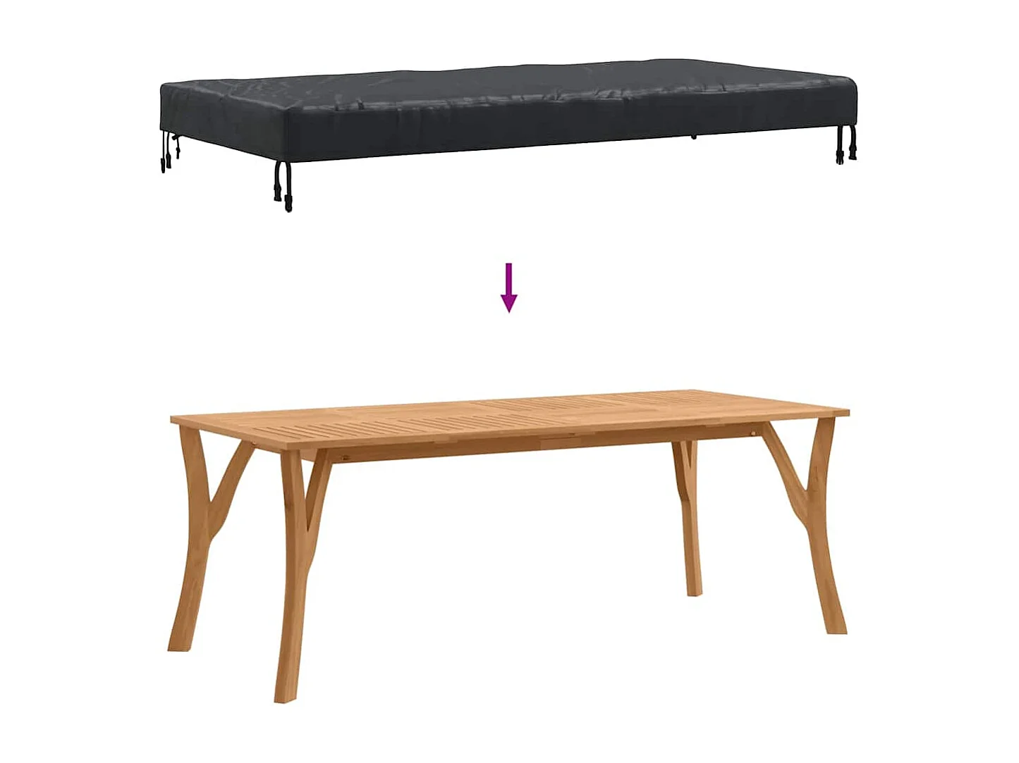 Buitenmeubelhoes 182 x 82 x 15 cm