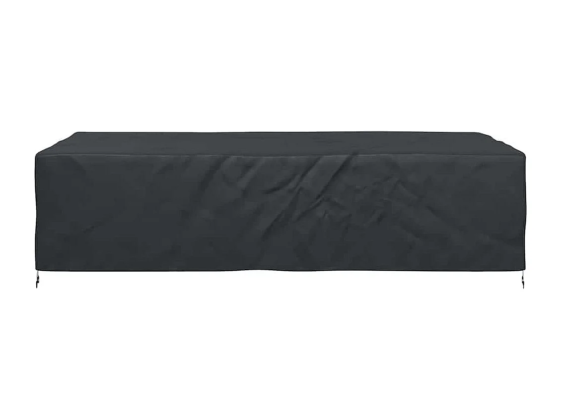 Housse pour mobilier d'extérieur Noir 315 x 180 x 74 cm 420D