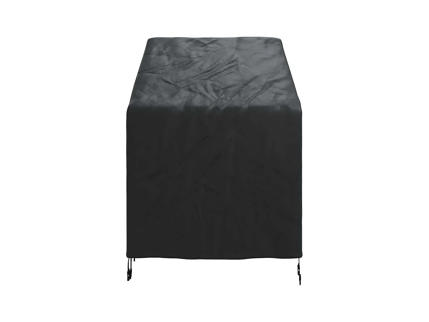 Housse de chaise de jardin Noir 75 x 78 x 65 / 100 cm Tissu 600D