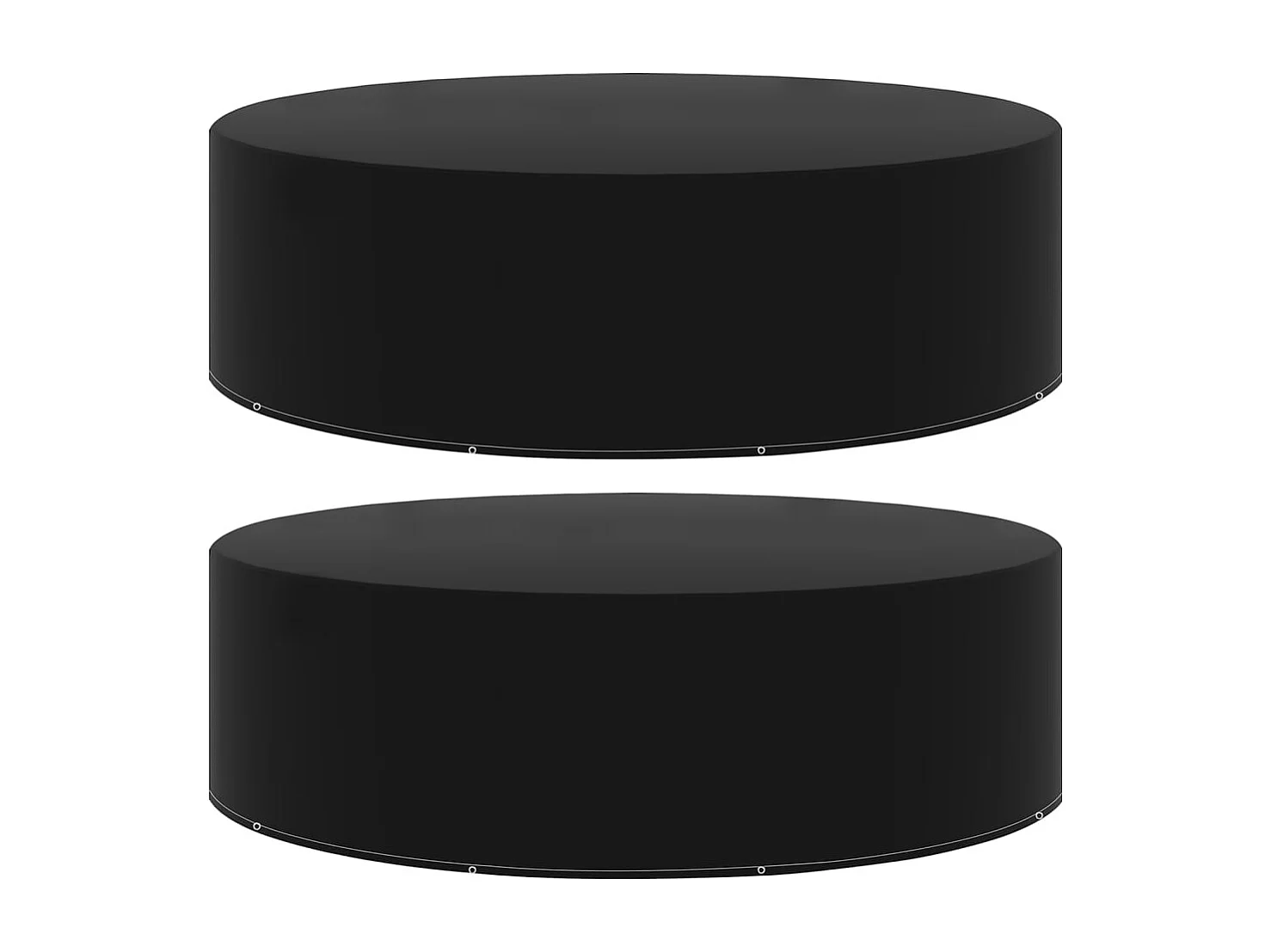 Copri mobili da giardino 2 pezzi 10 occhielli 325x90 cm