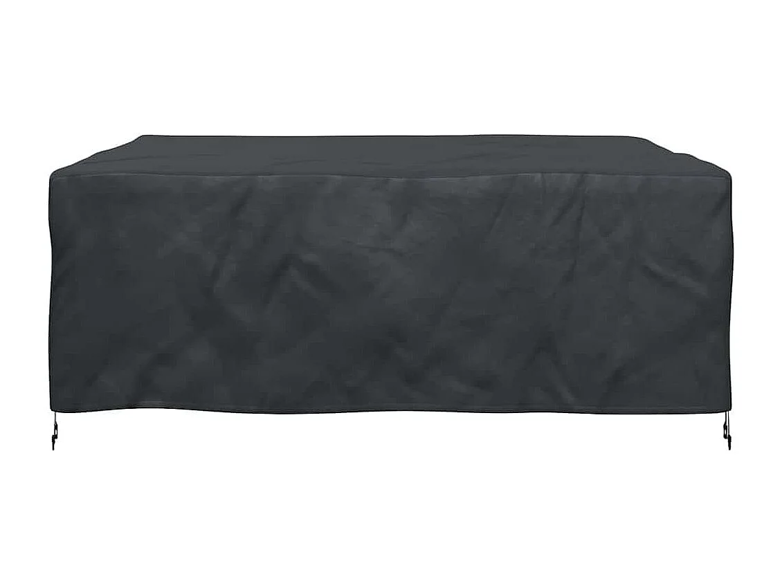 Funda para muebles de exterior Negra 210 x 200 x 70 cm 600D