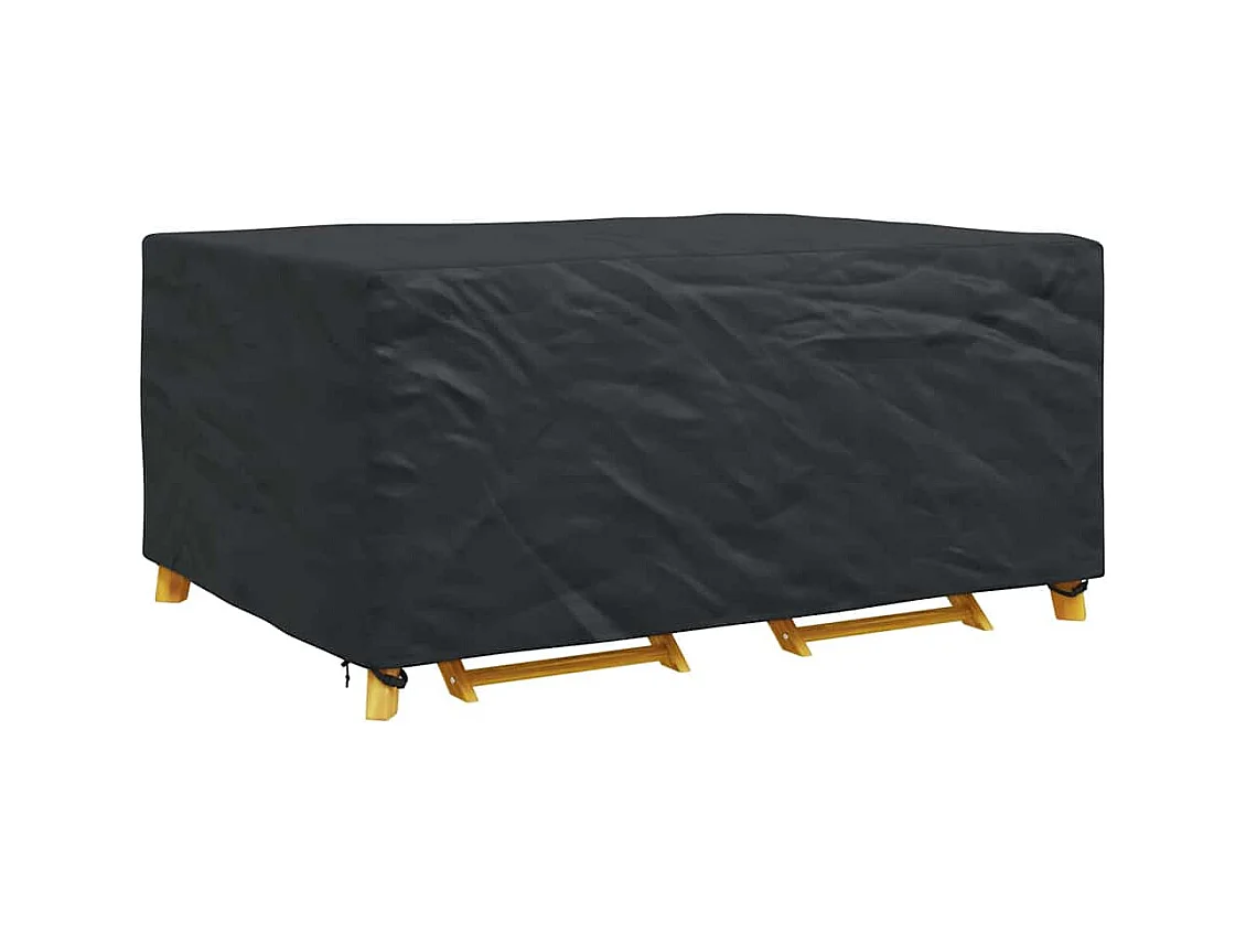Funda para muebles de exterior Negra 240 x 180 x 100 cm 600D