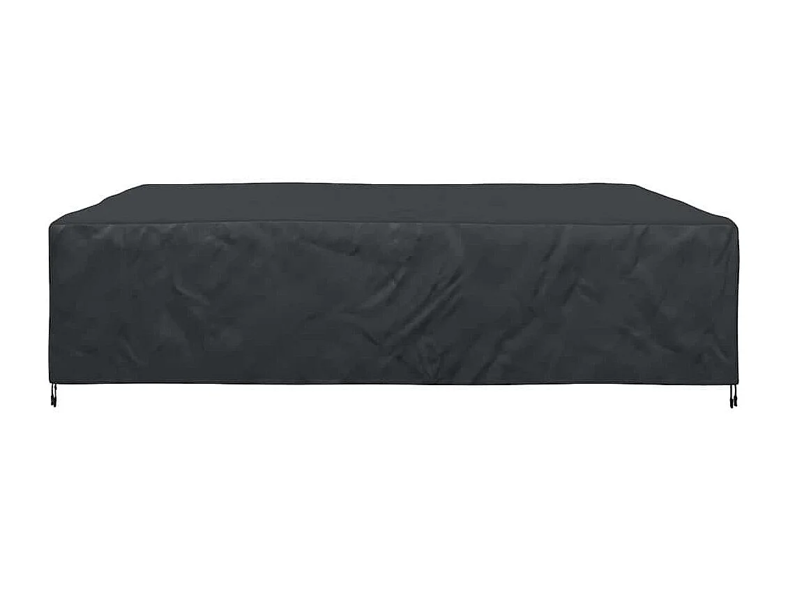 Housse pour mobilier d'extérieur Noir 300 x 300 x 70 cm 600D