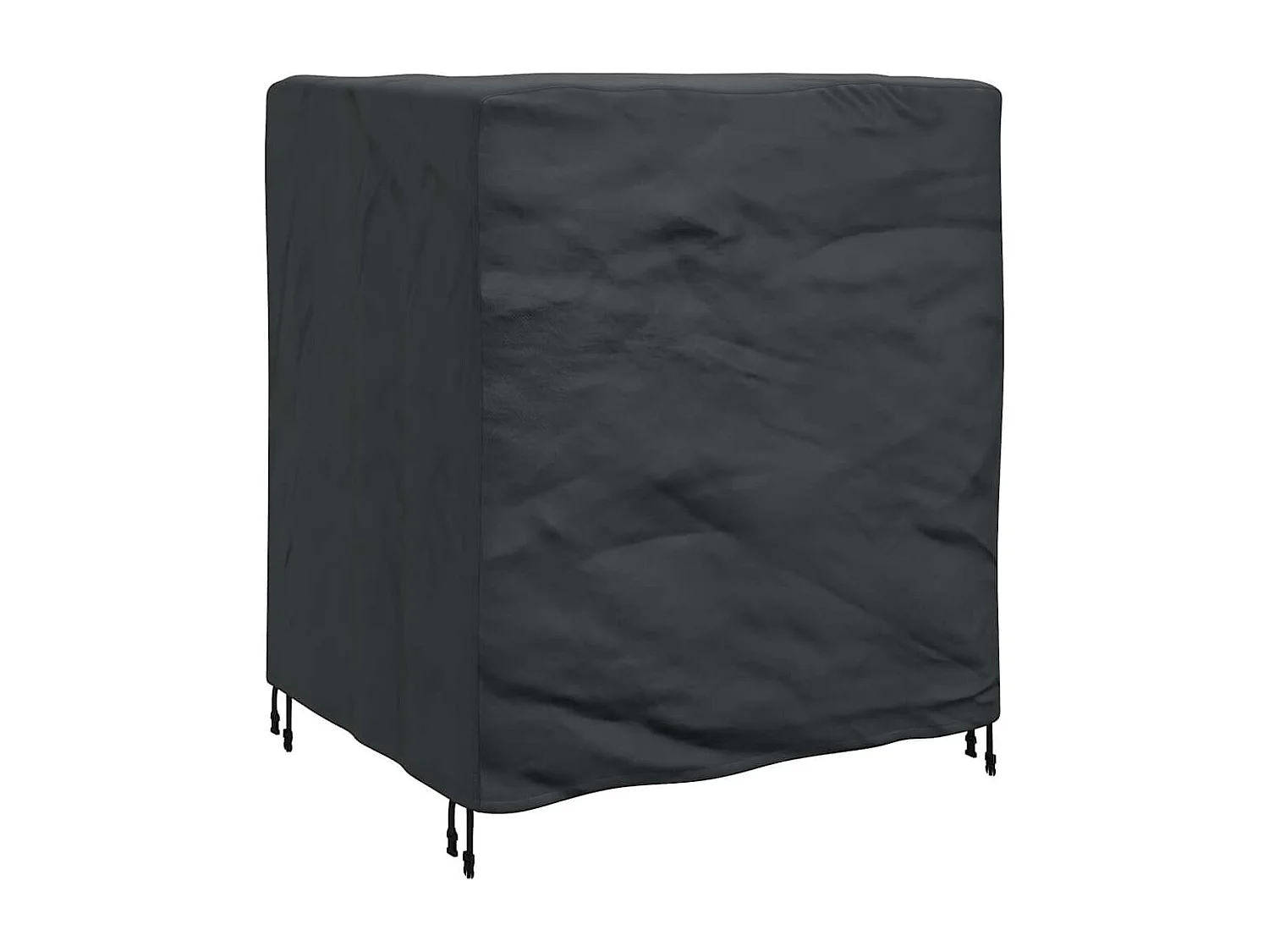 Funda para muebles de exterior Negra 116 x 100 x 120 cm 210D