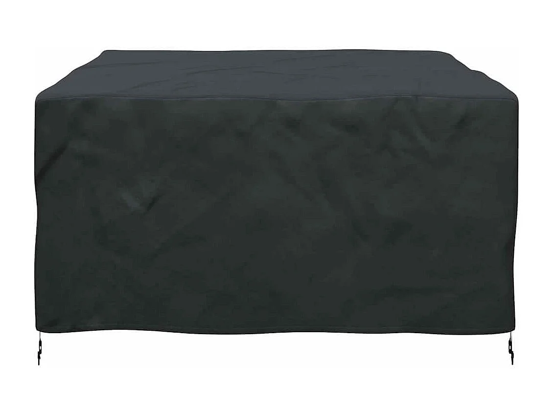 Housse pour mobilier d'extérieur Noir 200 x 160 x 70 cm 600D