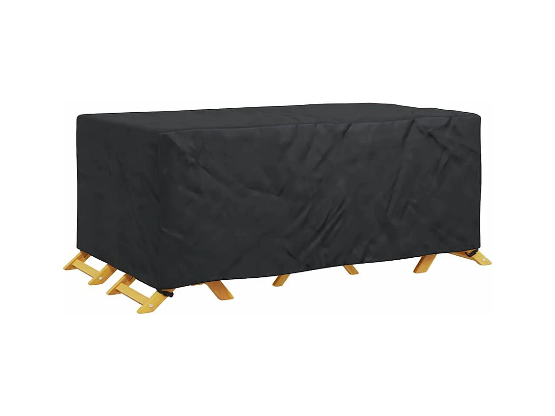 Funda para muebles de exterior Negra 240 x 140 x 90 cm 600D