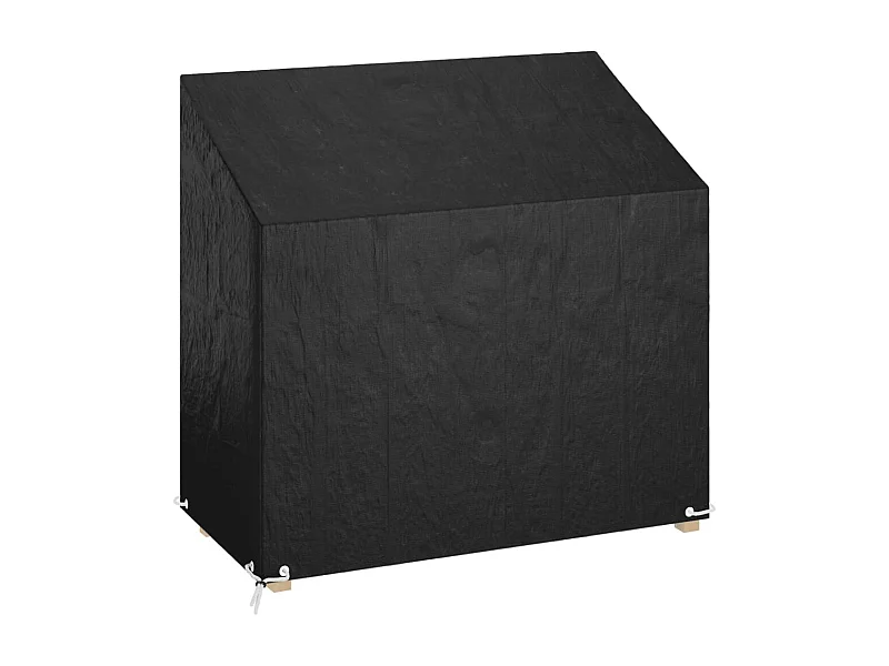 Tuinbankhoes 8 ogen 130x70x70/88 cm polyethyleen