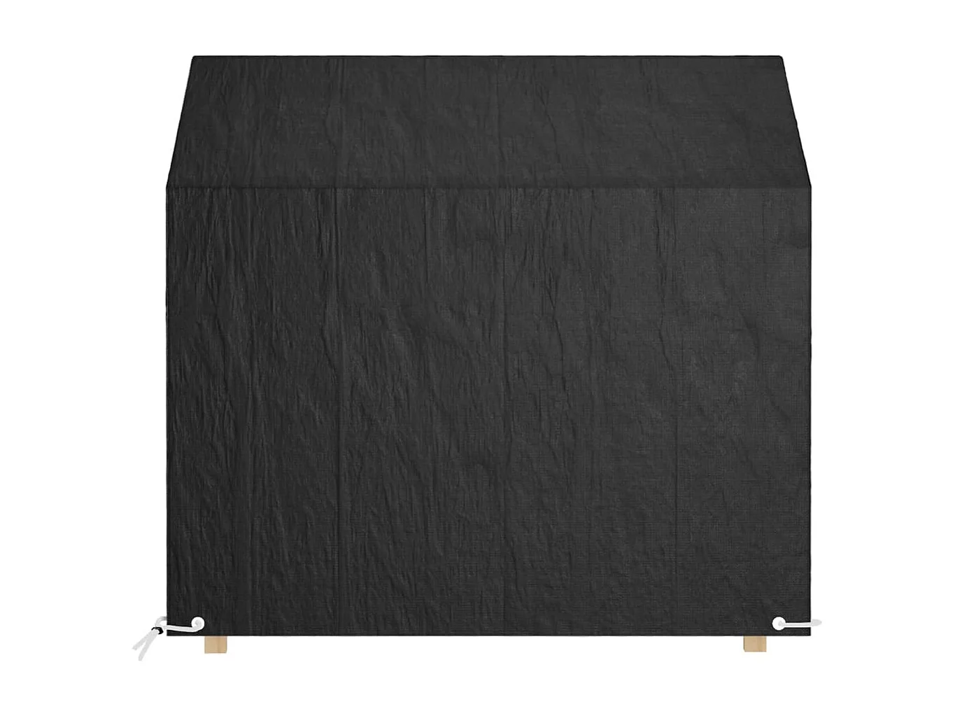 Tuinbankhoes 8 ogen 130x70x70/88 cm polyethyleen