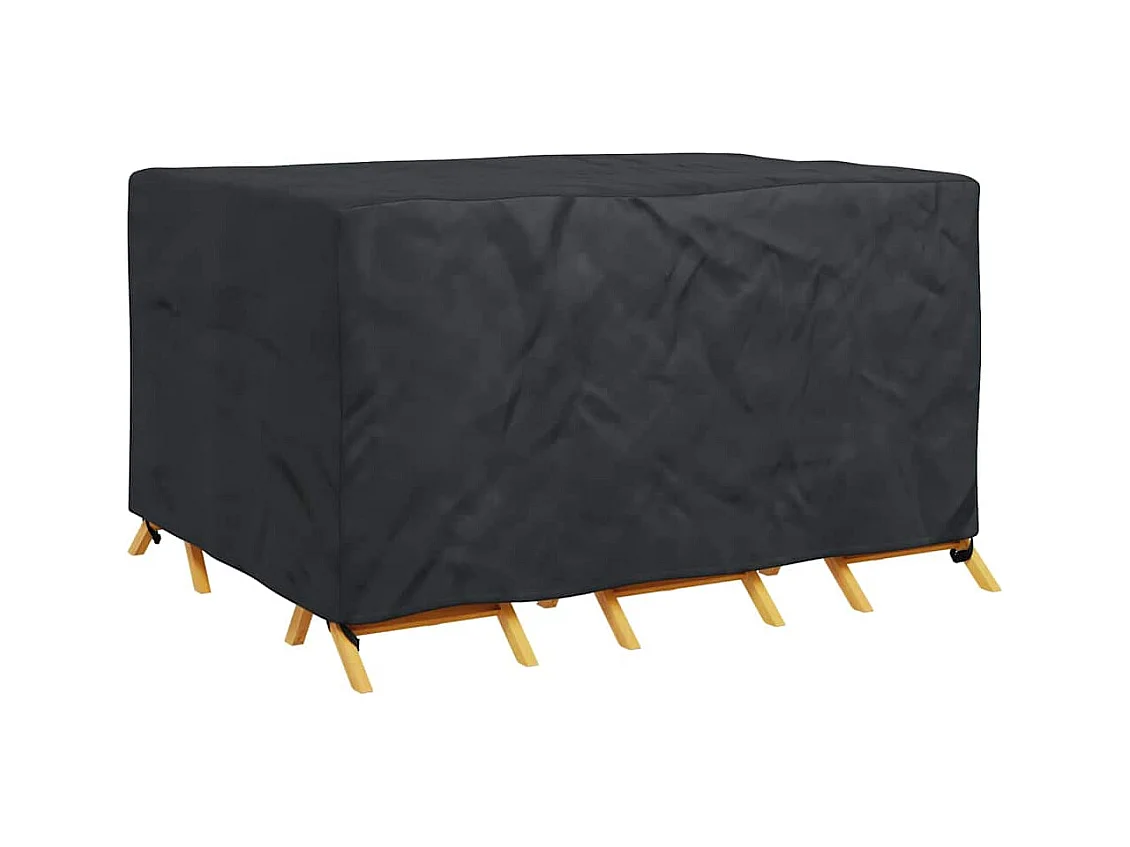 Funda para muebles de exterior Negra 180 x 150 x 85 cm 210D