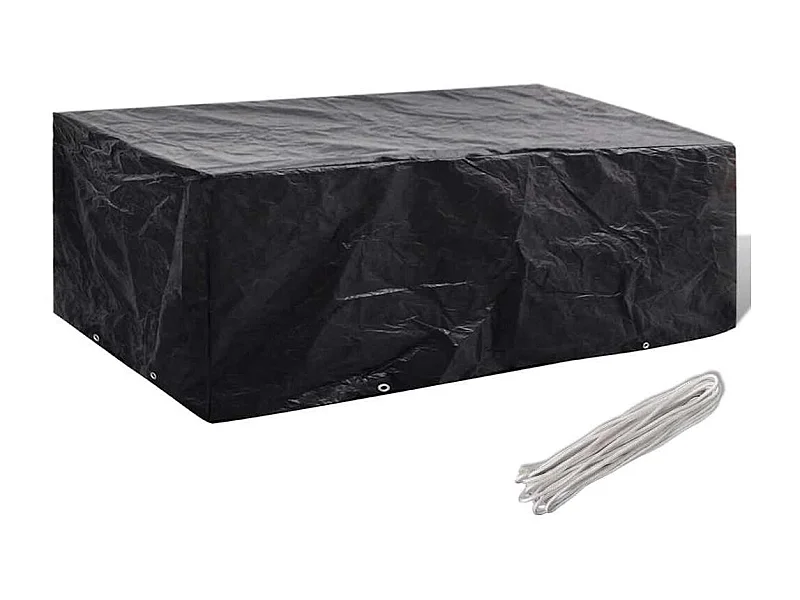 Funda para muebles de jardín con 8 ojales 200 x 160 x 70 cm