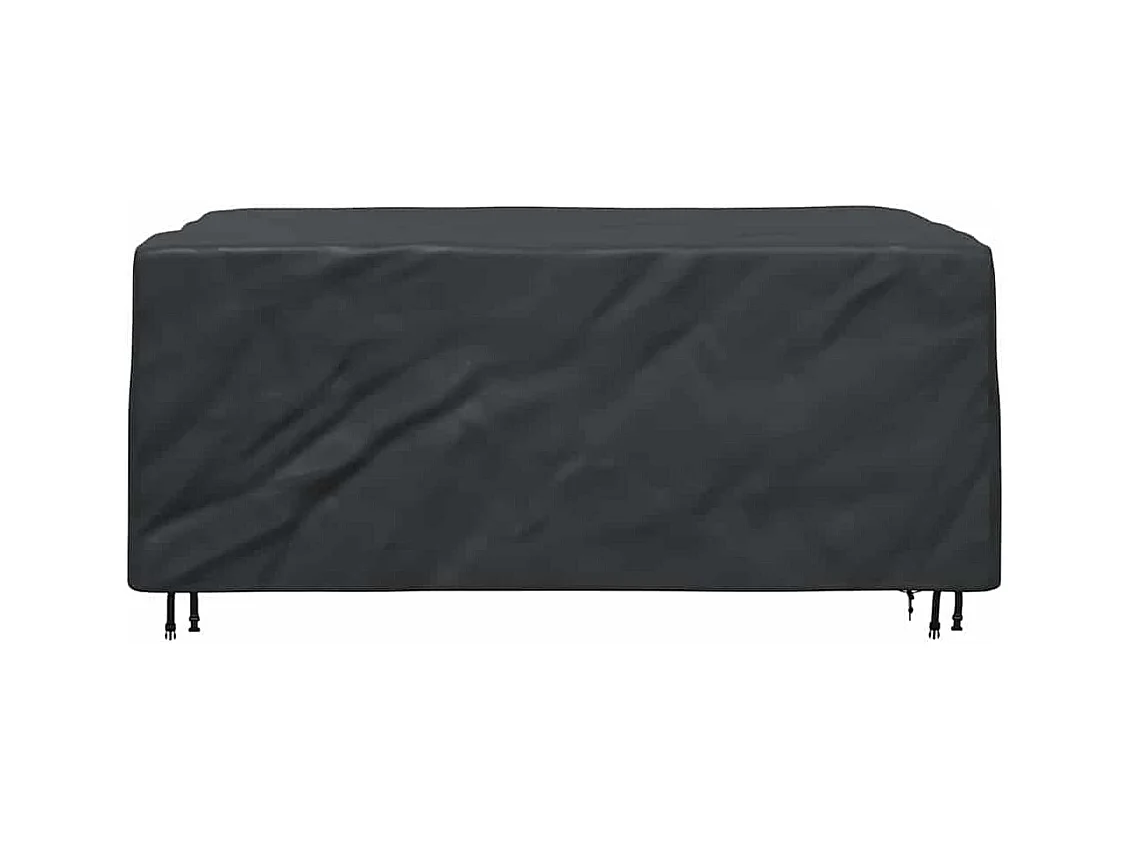 Housse pour mobilier d'extérieur Noir 230 x 165 x 80 cm 210D