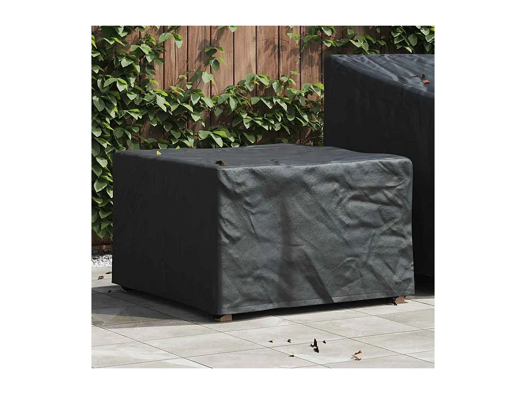 Housse de meubles d'extérieur Noir 82 x 82 x 50 cm Tissu 420D