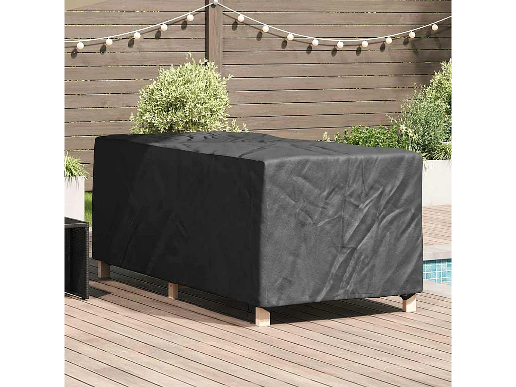 Funda para muebles de exterior 205 x 100 x 70 cm