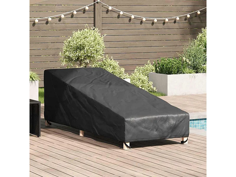Schutzhülle für Gartenmöbel 203 x 81 x 63 cm