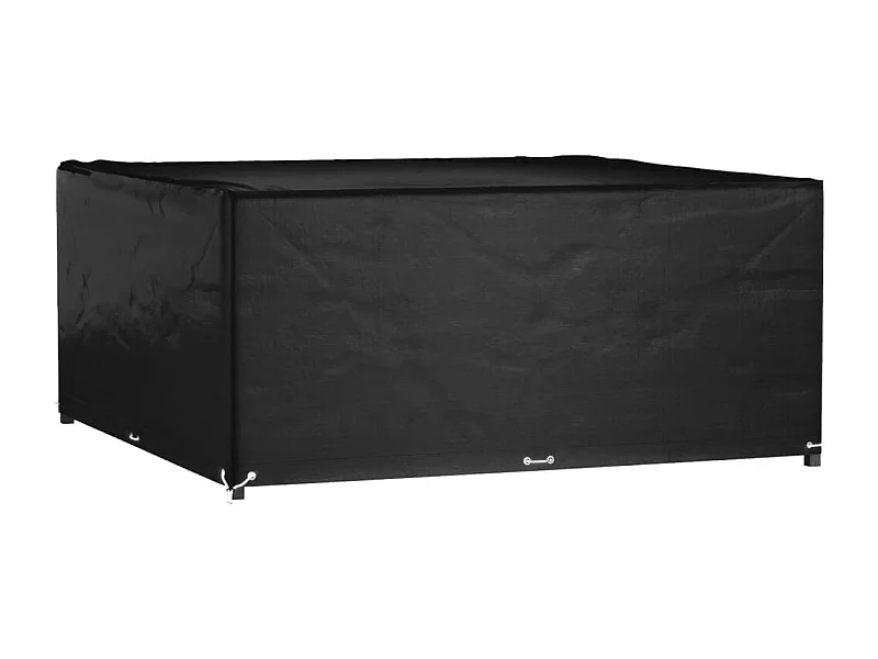 Funda para muebles de jardín 16 ojales 205x205x90 cm cuadrada
