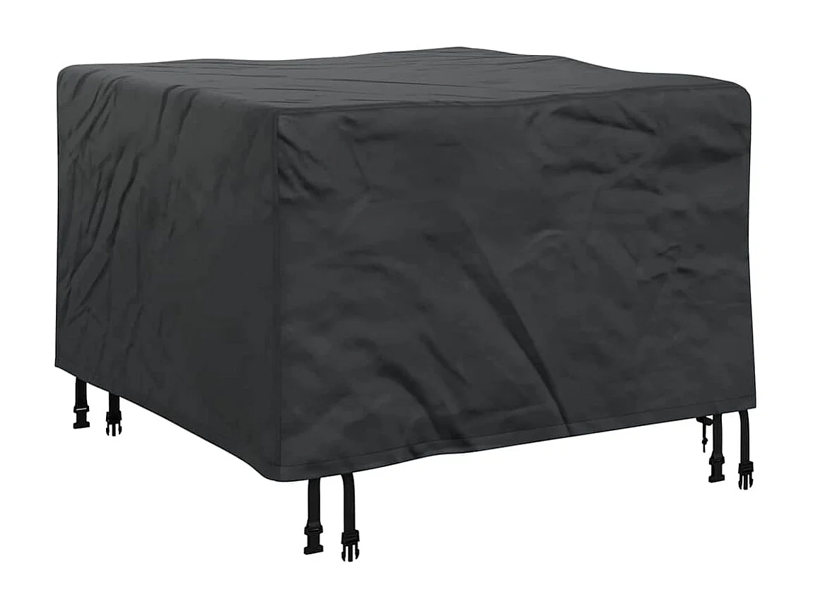 Funda para muebles de exterior negra 60 x 60 x 45 cm Tejido 600D