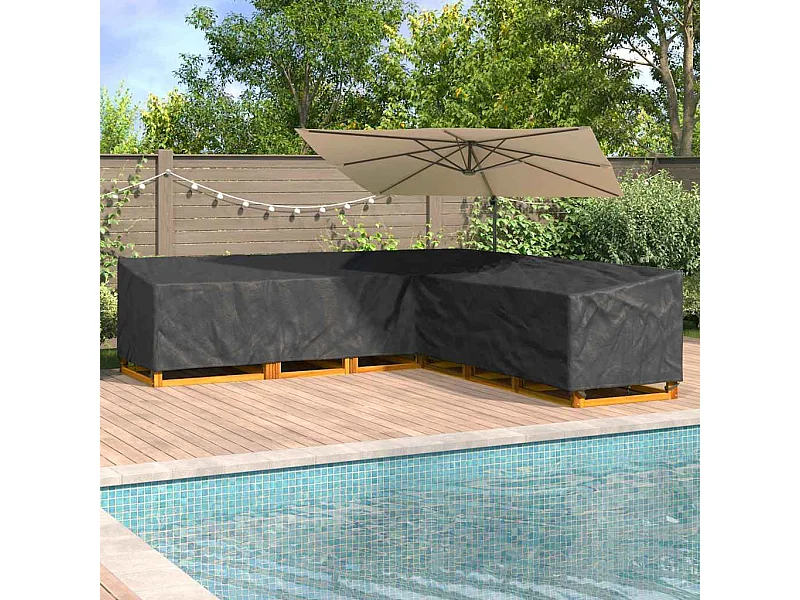Funda para muebles de exterior 300 x 300 x 80 cm