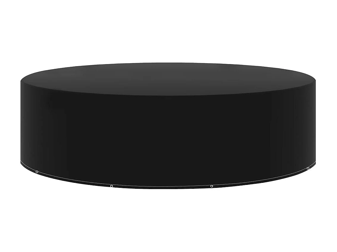 Fundas para muebles de jardín 2 uds 10 ojales 205x90 cm