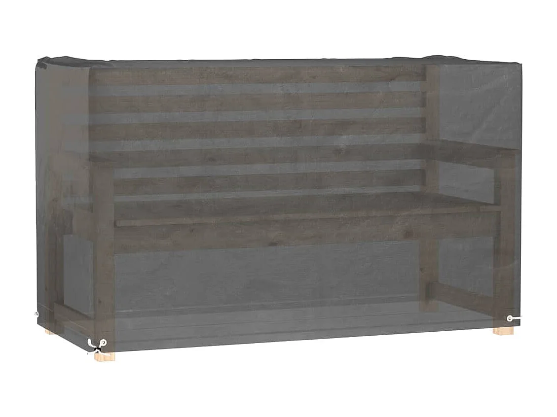 Tuinmeubelhoes met 8 ogen, 125 x 55 x 75 cm, rechthoekig