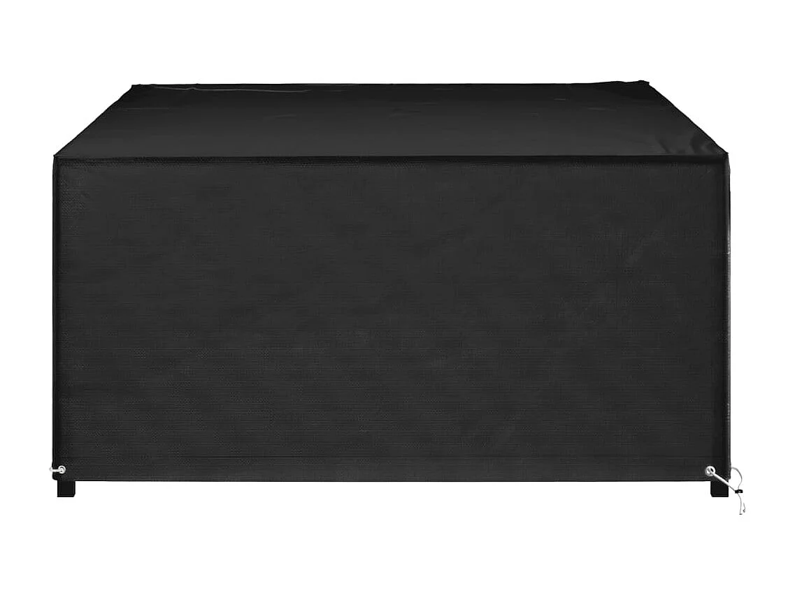 Funda para muebles de jardín con 12 ojales, 270 x 180 x 90 cm, rectangular