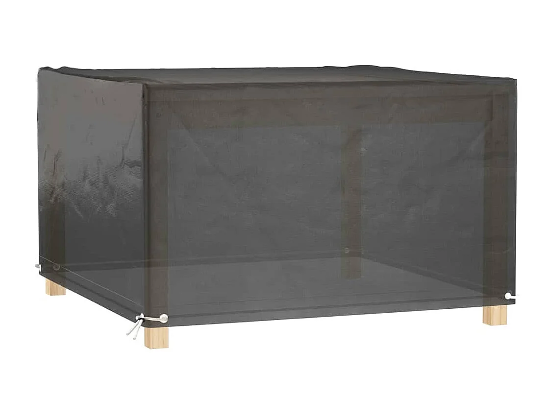 Tuinmeubelhoes met 8 ogen, 125x125x75 cm, vierkant