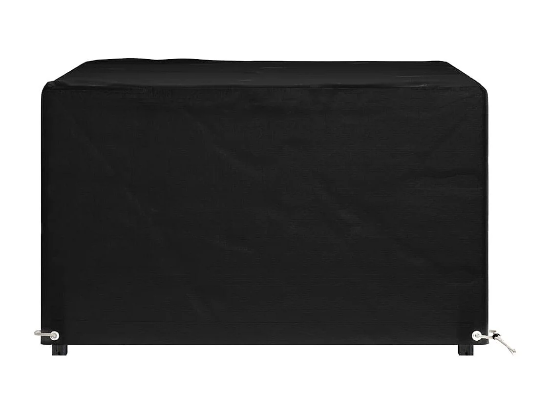 Copertura per mobili da giardino con 8 occhielli, 125x125x75 cm, quadrata