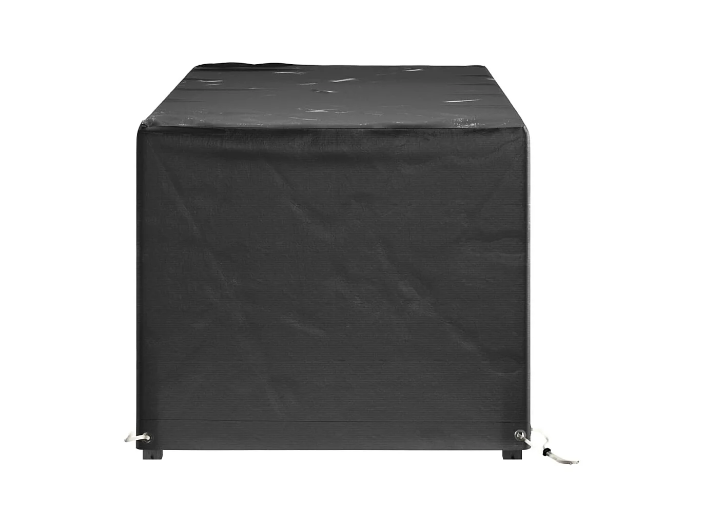 Tuinmeubelhoezen 2 stuks 8 ogen 192x82x65cm rechthoekig