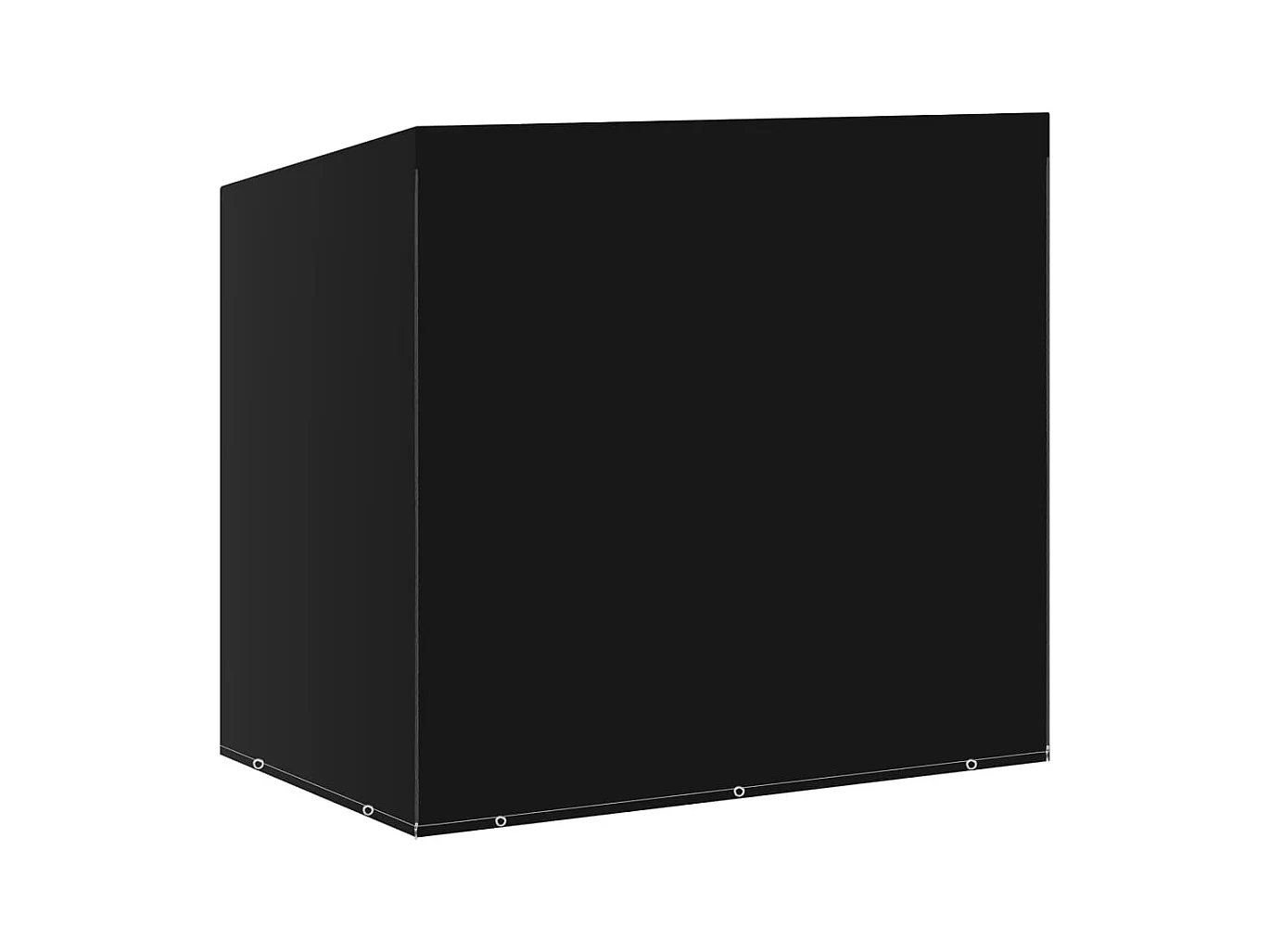 Housse de balancelle 2pcs 10 œillets 2 fermetures 255x145x170cm