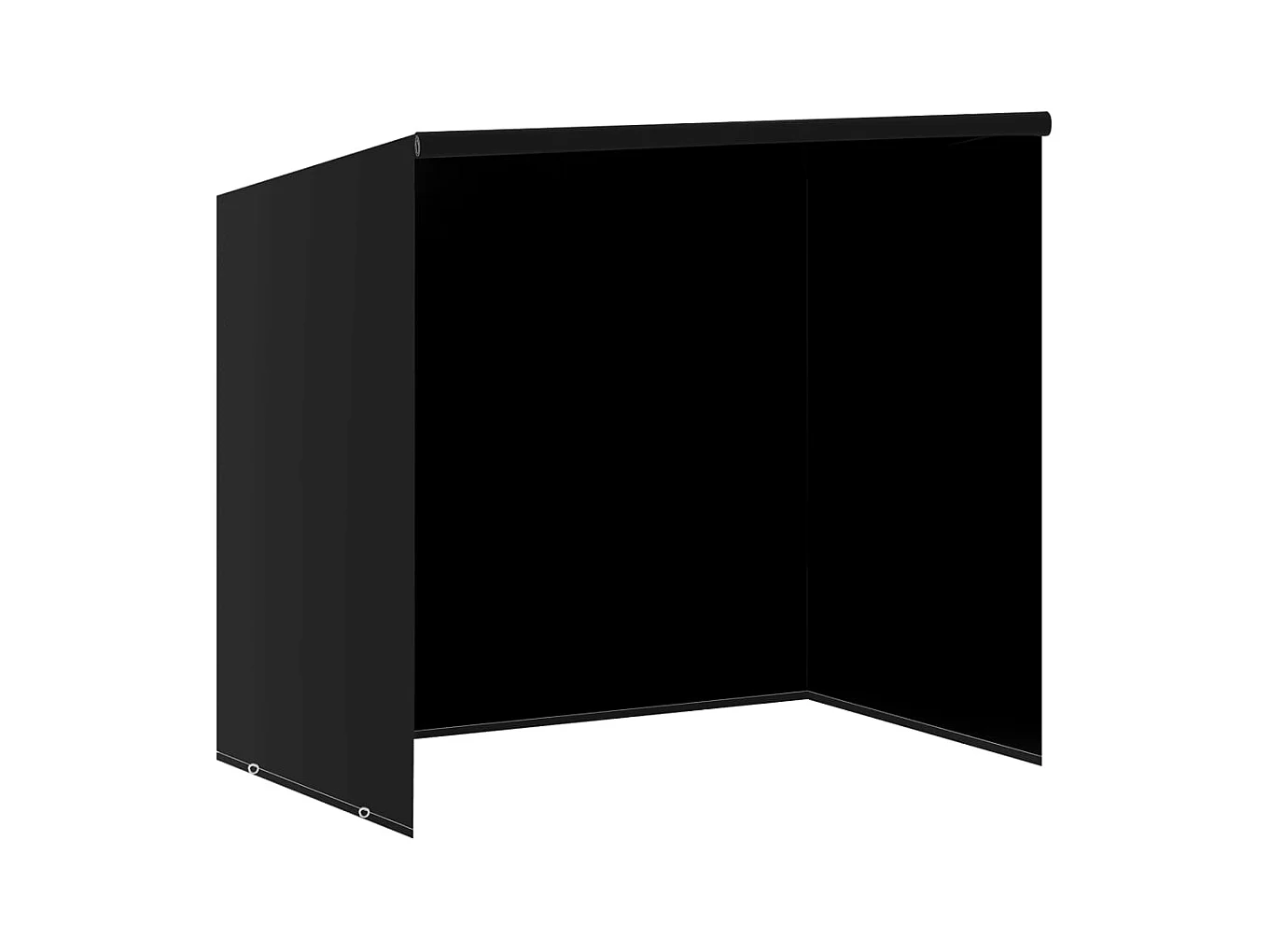 Housse de balancelle 2pcs 10 œillets 2 fermetures 255x145x170cm