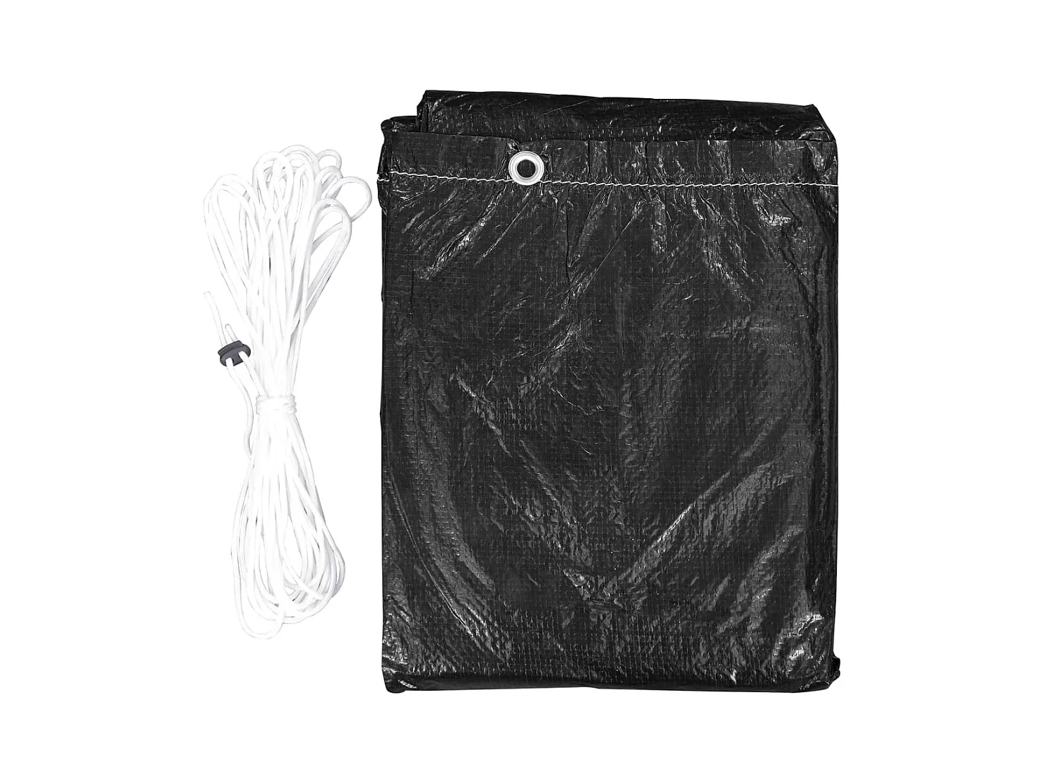 Housse de balancelle 2pcs 10 œillets 2 fermetures 255x145x170cm