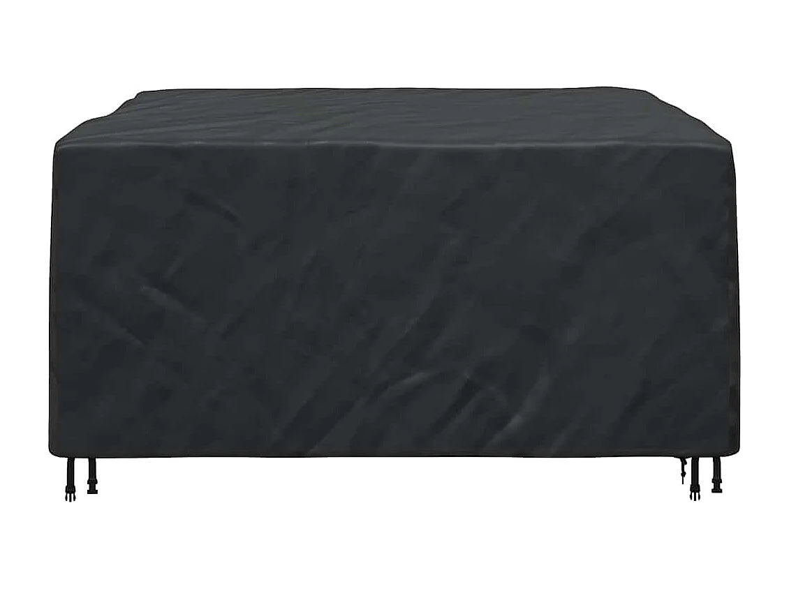 Housse pour mobilier d'extérieur Noir 180 x 190 x 85 cm 210D