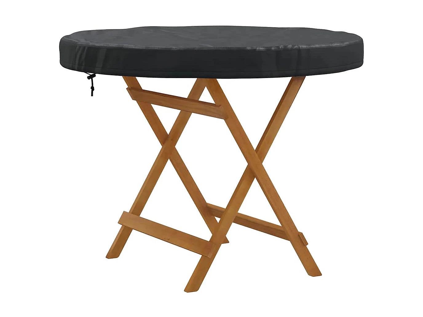 Housse de Table Extérieure Noir 112 x 112 x 10 cm Tissu 210D