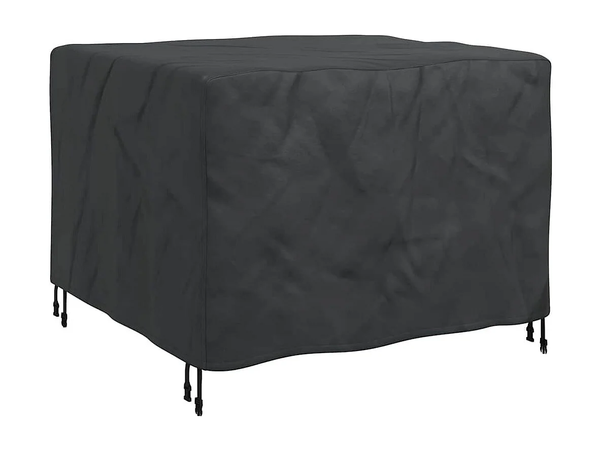 Housse pour mobilier d'extérieur Noir 113 x 113 x 73 cm 420D
