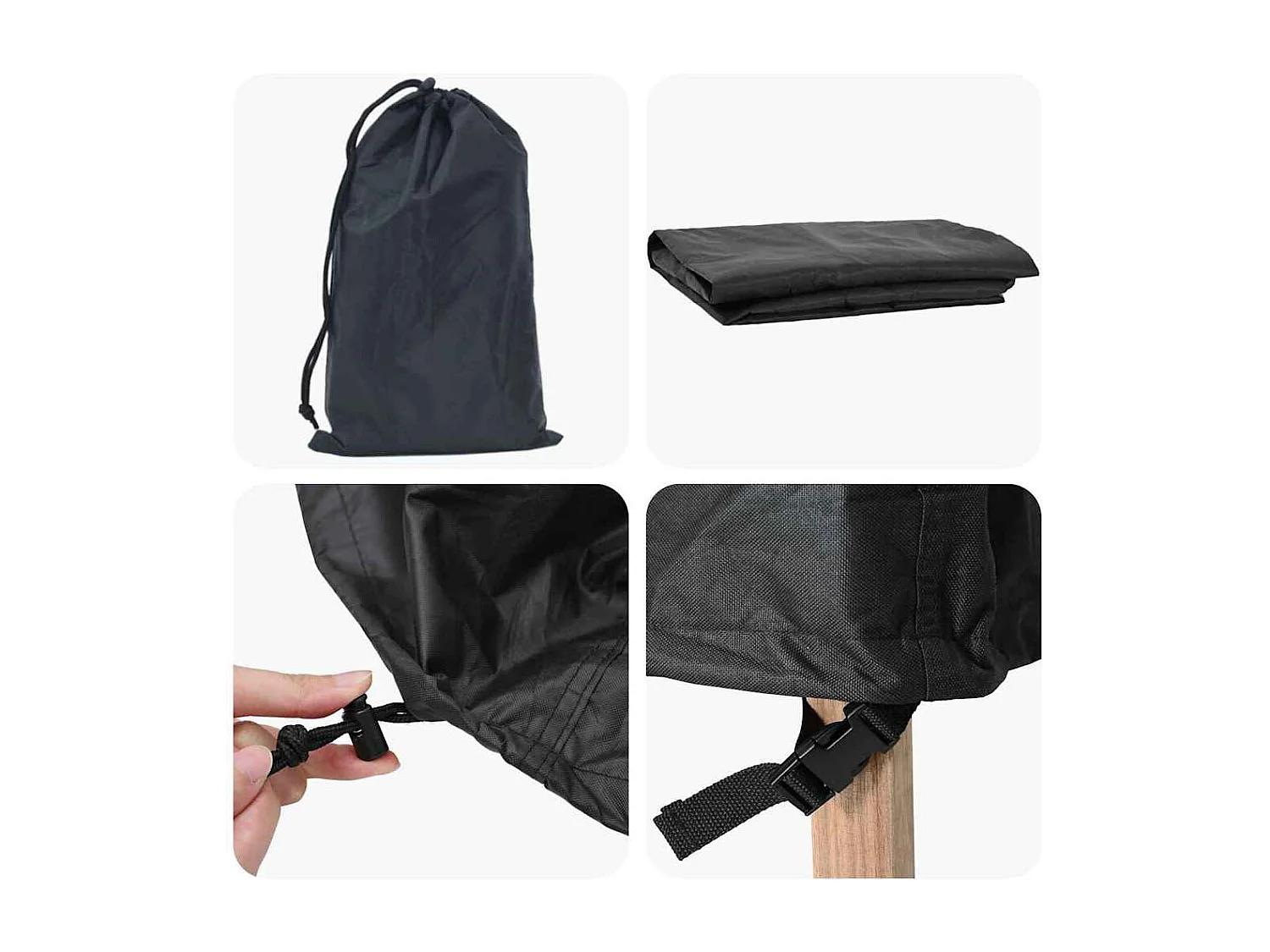 Buitenmeubelhoes 255 x 255 x 80 cm