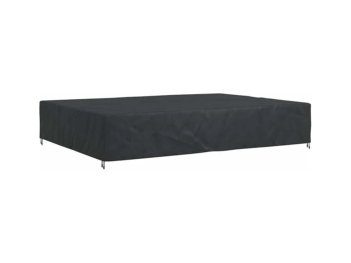 Housse pour mobilier d'extérieur Noir 400 x 300 x 70 cm 600D