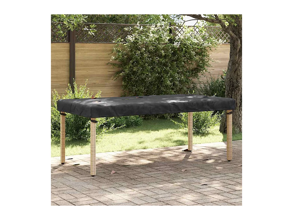 Housse pour mobilier d'extérieur 202 x 102 x 15 cm